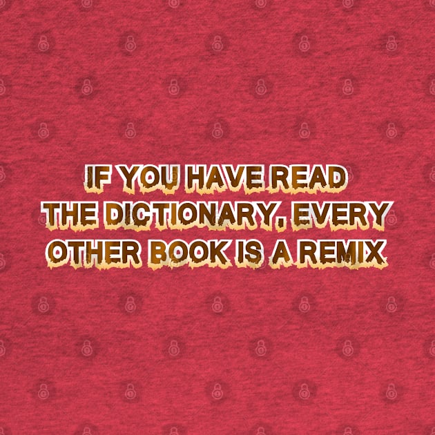 If you have read the dictionary by SnarkCentral